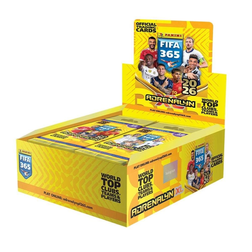 Fifa 365 Adrenalyn XL 2026 saszetka fat pack - Box zawierający 10 saszetek