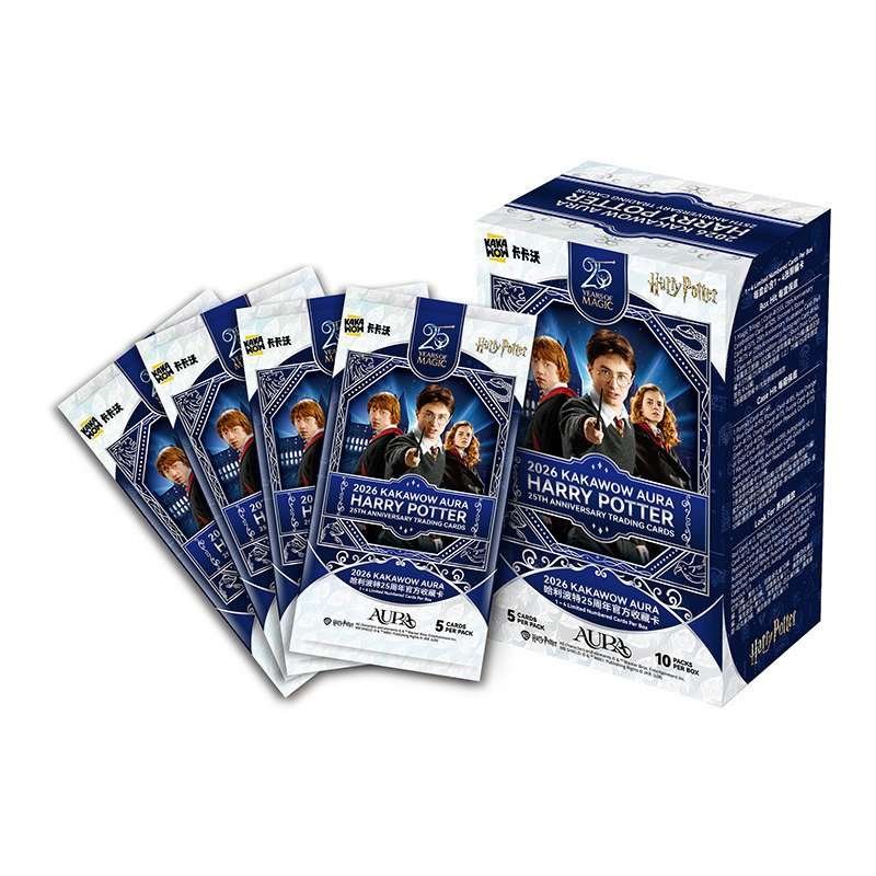 KAKAWOW - 2026 AURA Harry Potter 25th Anniversary Trading Cards Box