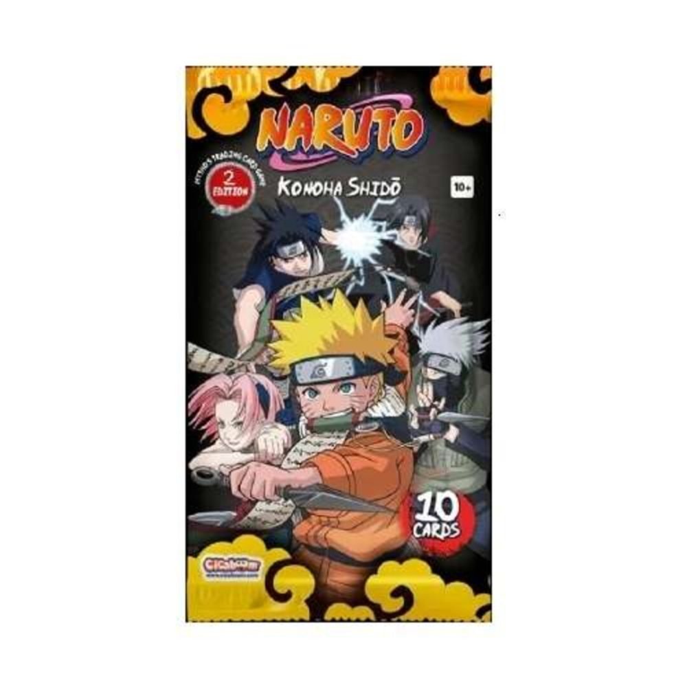 Naruto Mythos TCG: Konoha Shido - 2nd Edition Booster Pack