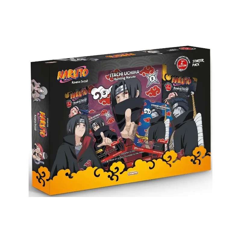 NARUTO MYTHOS TCG: KONOHA SHIDO 2ND EDITION STARTER PACK ITACHI KISAME
