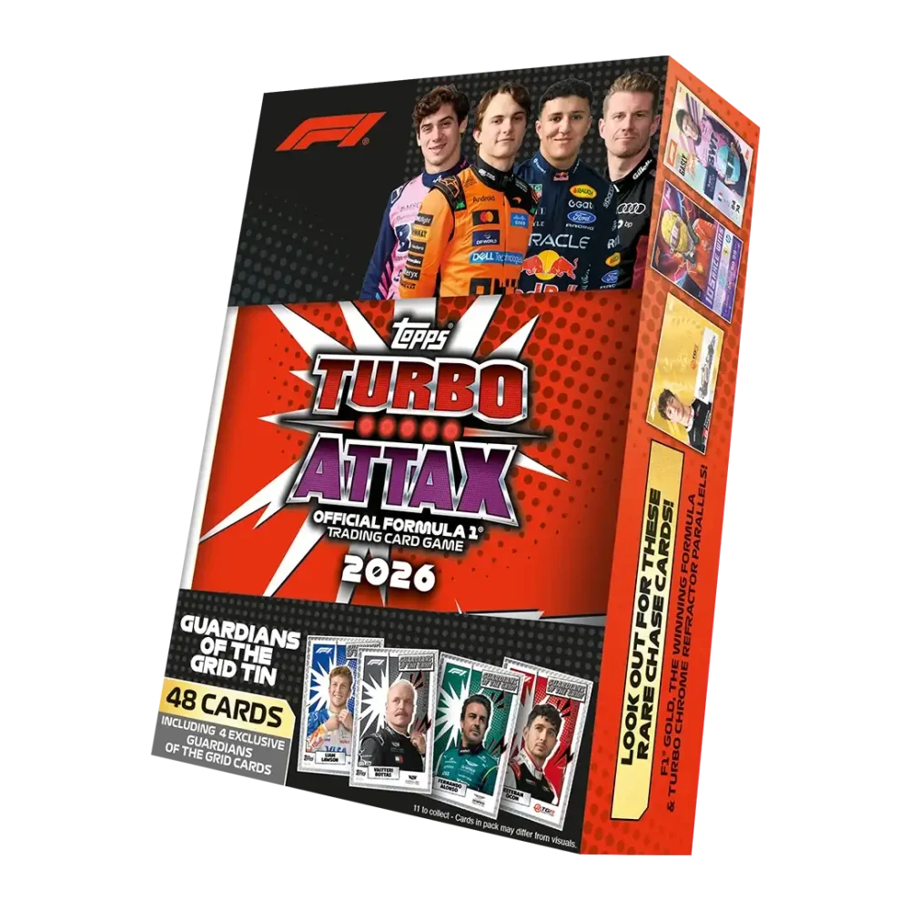 Topps Formula 1 2026 Turbo Attax - Mega Tin - Guardians of the Grid