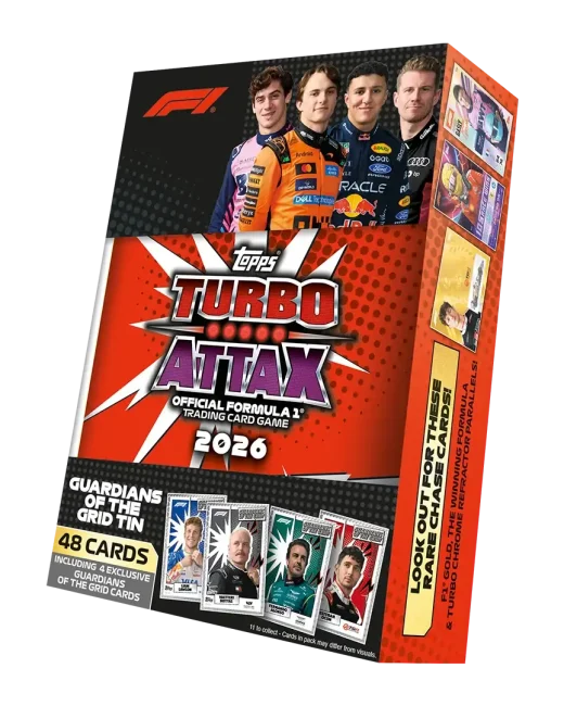 Topps Formula 1 2026 Turbo Attax - Mega Tin - Guardians of the Grid