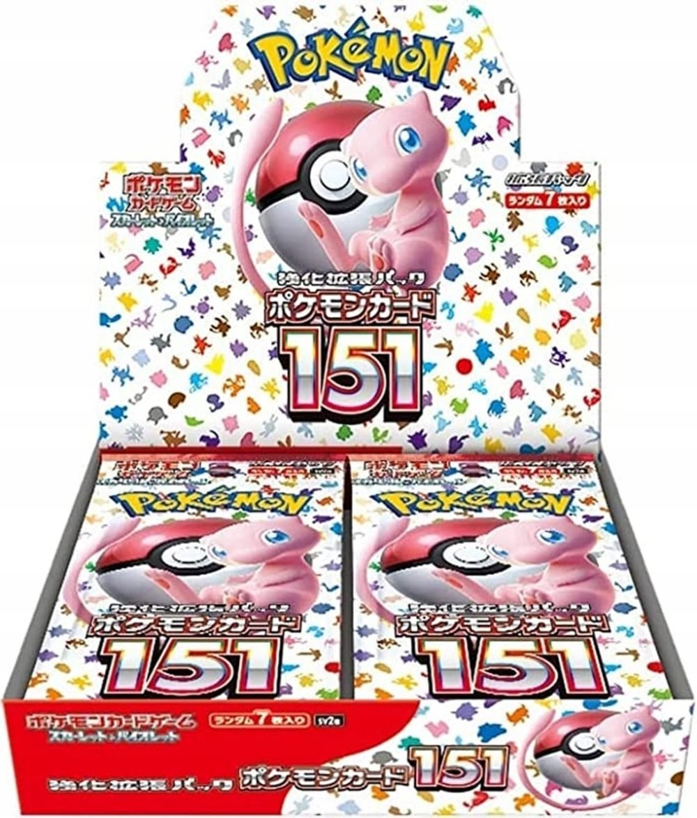 Pokemon TCG: Pokemon Card 151 Booster Box (SV2a)