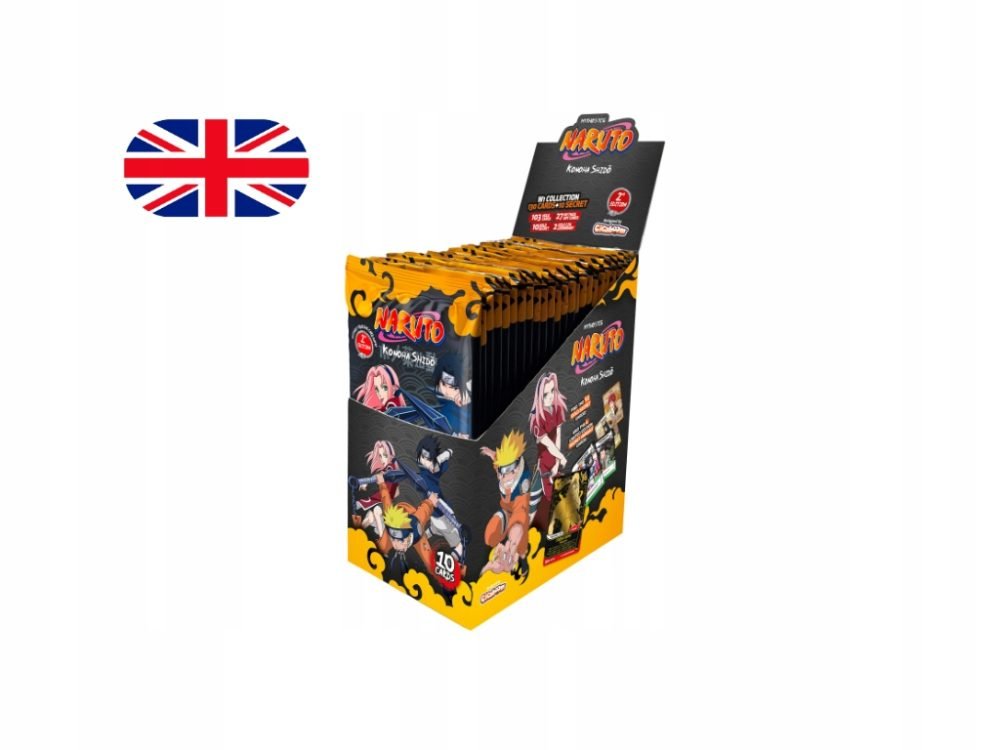 Karty Naruto Mythos TCG First set 2nd Edition Booster Box