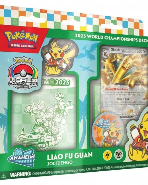 Talia do gry Pokemon TCG: WCD Anaheim 2025 - Joltdengo Deck (Liao Fu Guan)