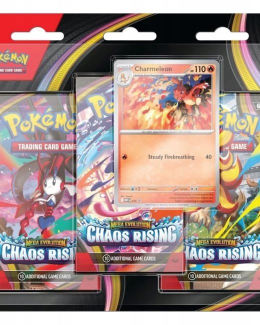 Pokemon TCG: Mega Evolution Chaos Rising 3-pack blister Charmeleon