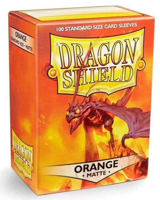 Arcane Tinmen Dragon Shield Standard Sleeves - Matte Orange (100 sztuk)
