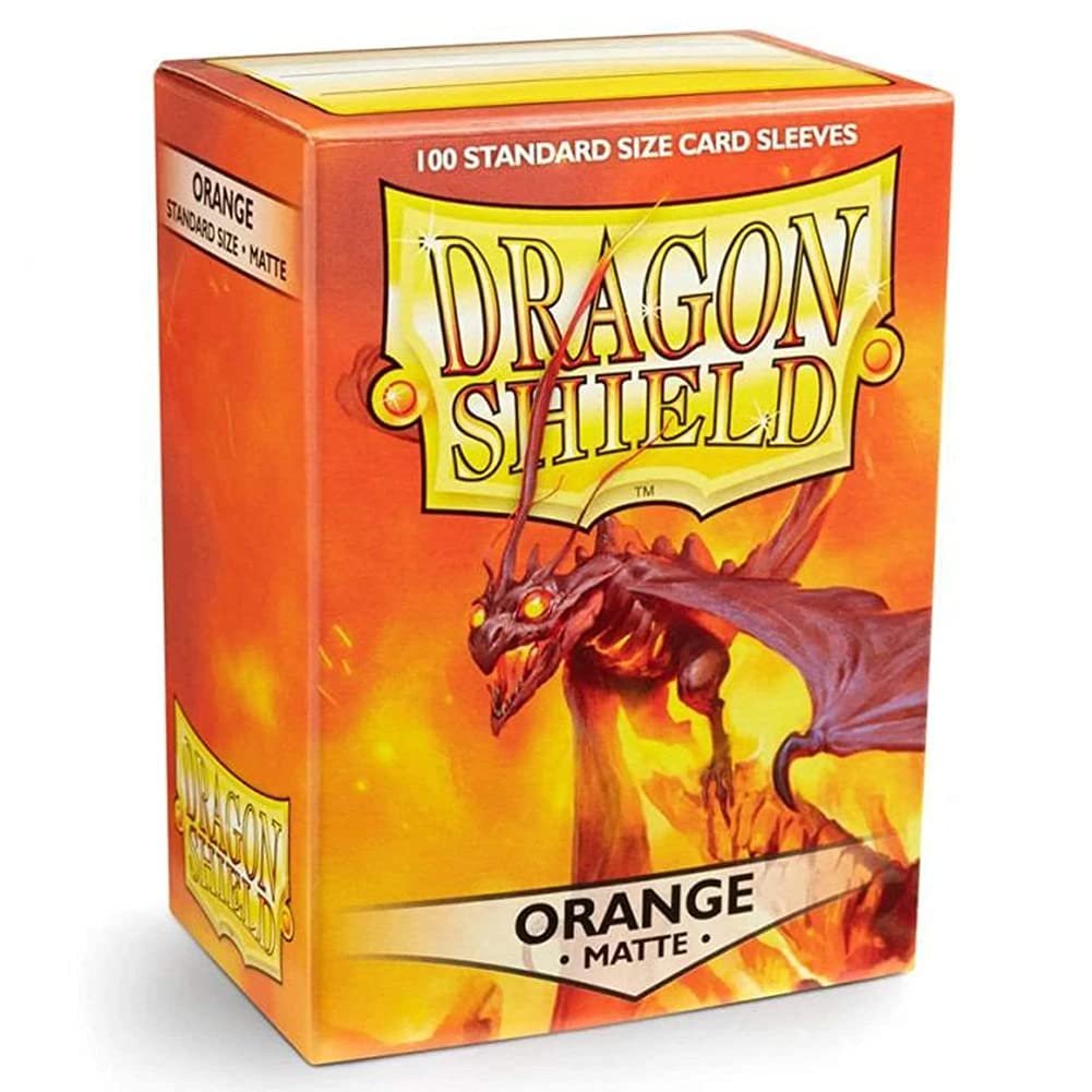 Arcane Tinmen Dragon Shield Standard Sleeves - Matte Orange (100 sztuk)