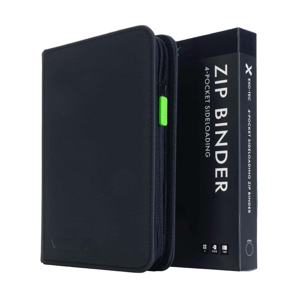 Binder Vault X Premium eXo-Tec Zip na 160 kart czarny