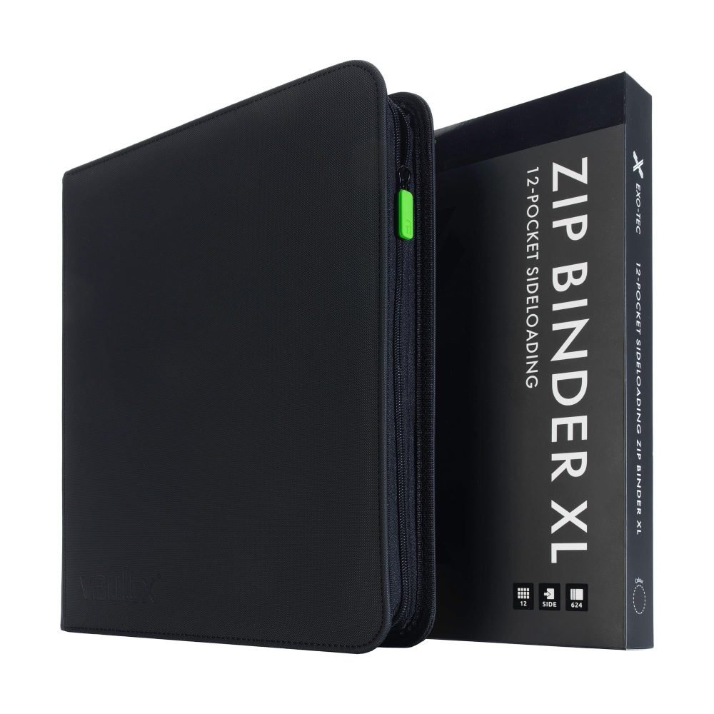 Binder Vault X Premium eXo-Tec Zip na 624 kart czarny