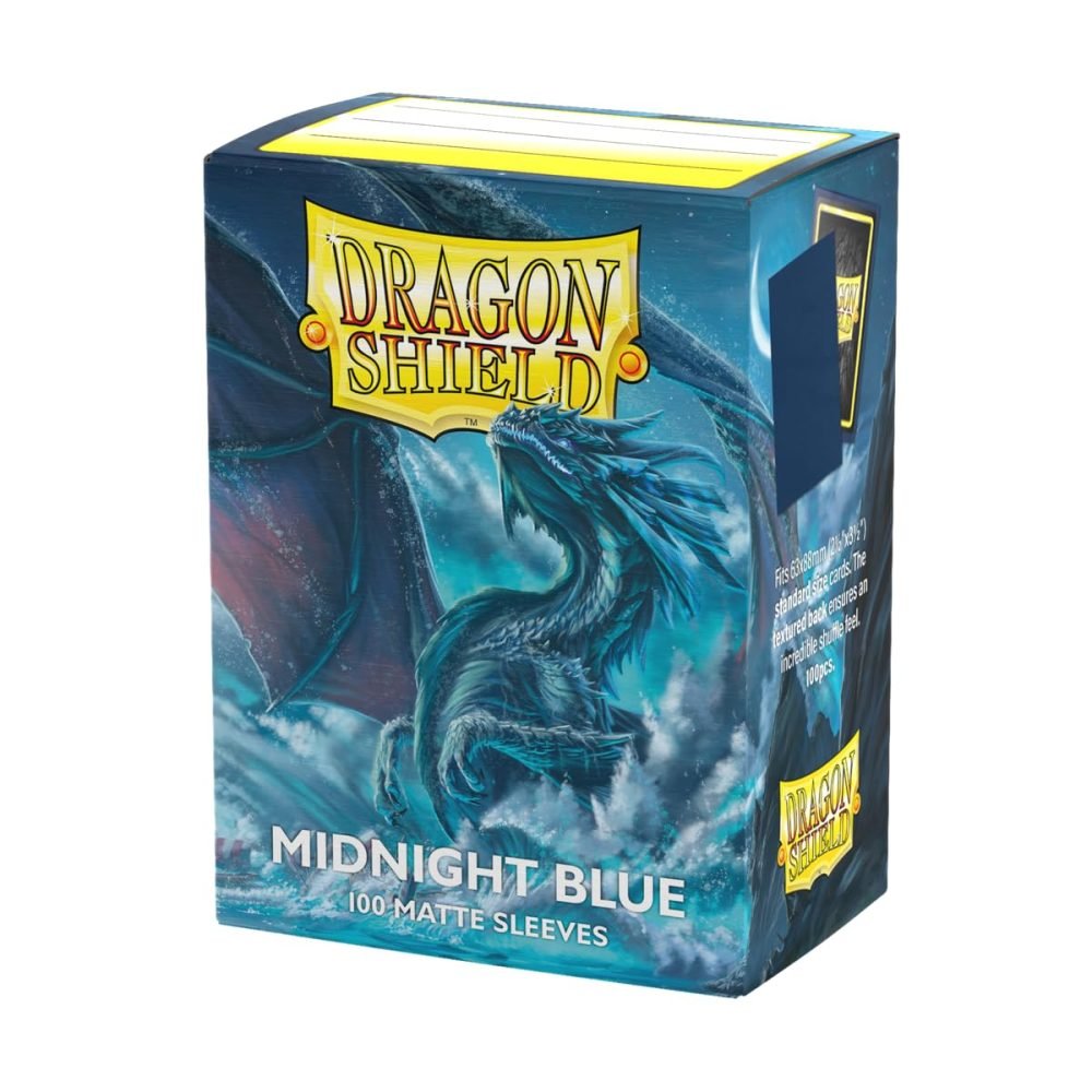 Koszulki Dragon Shield Matte - Midnight Blue (100 sztuk)