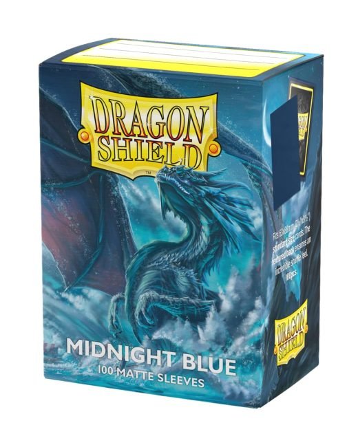 Koszulki Dragon Shield Matte - Midnight Blue (100 sztuk)