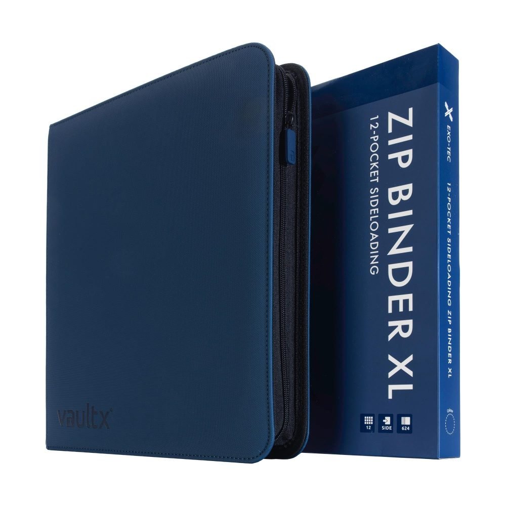 Binder Vault X XL Premium eXo-Tec Zip na 624 karty niebieski