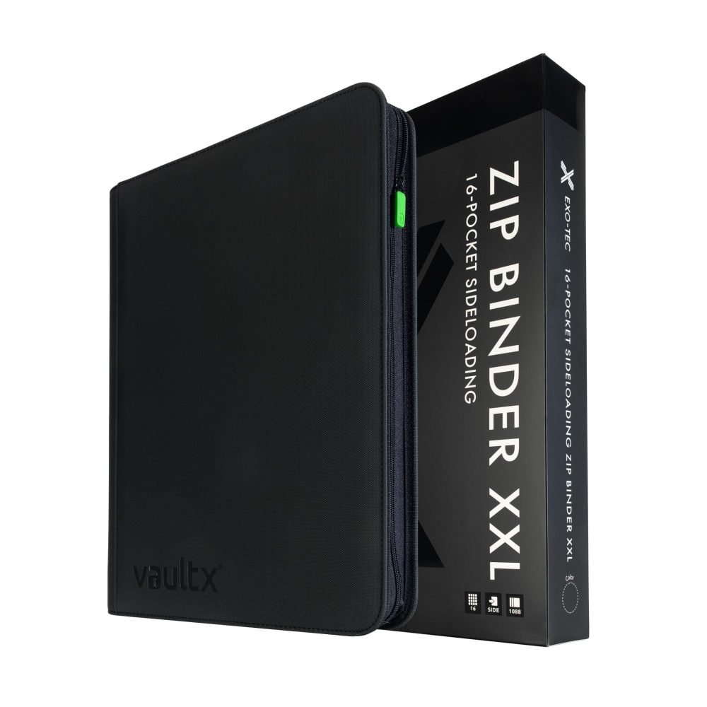 Binder Vault X Premium eXo-Tec Zip na 1088 kart czarny