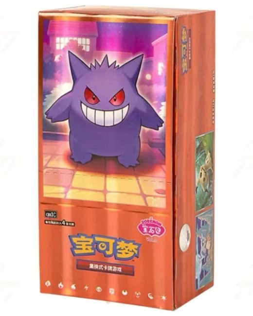 Zestaw oryginalnych chińskich kart Pokemon TCG: Gem Pack Vol. 3 Booster Box