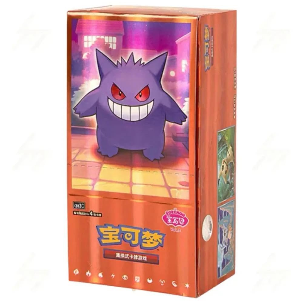 Zestaw oryginalnych chińskich kart Pokemon TCG: Gem Pack Vol. 3 Booster Box