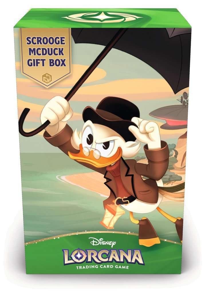 DISNEY LORCANA TCG SCROOGE MCDUCK GIFT BOX ENGLISH EDITION