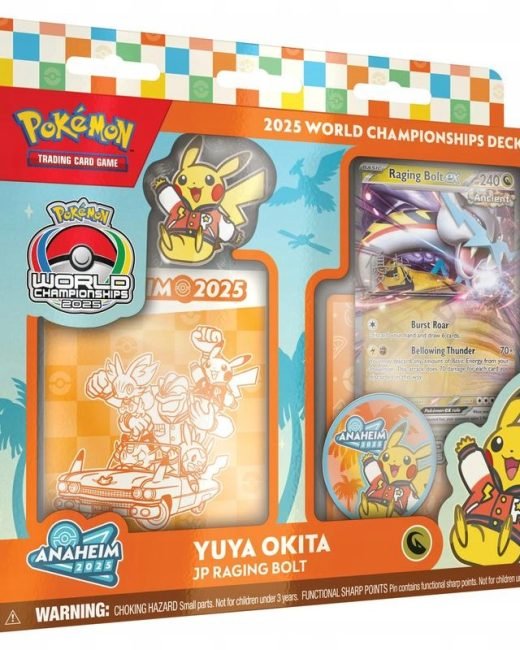 Talia do gry Pokemon TCG: WCD Anaheim 2025 - JP Raging Bolt Deck Yuya Okita
