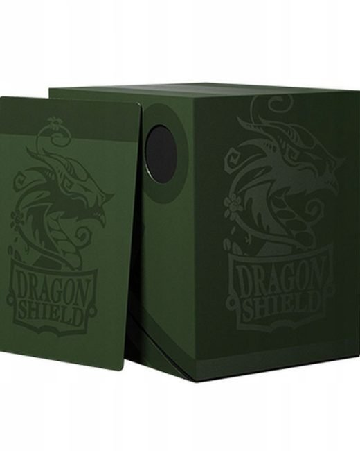 Pudełko Dragon Shield Deck Double Shell - Forest Green/Black