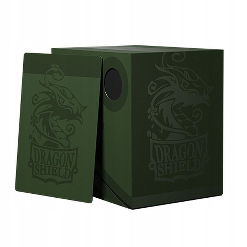 Pudełko Dragon Shield Deck Double Shell - Forest Green/Black