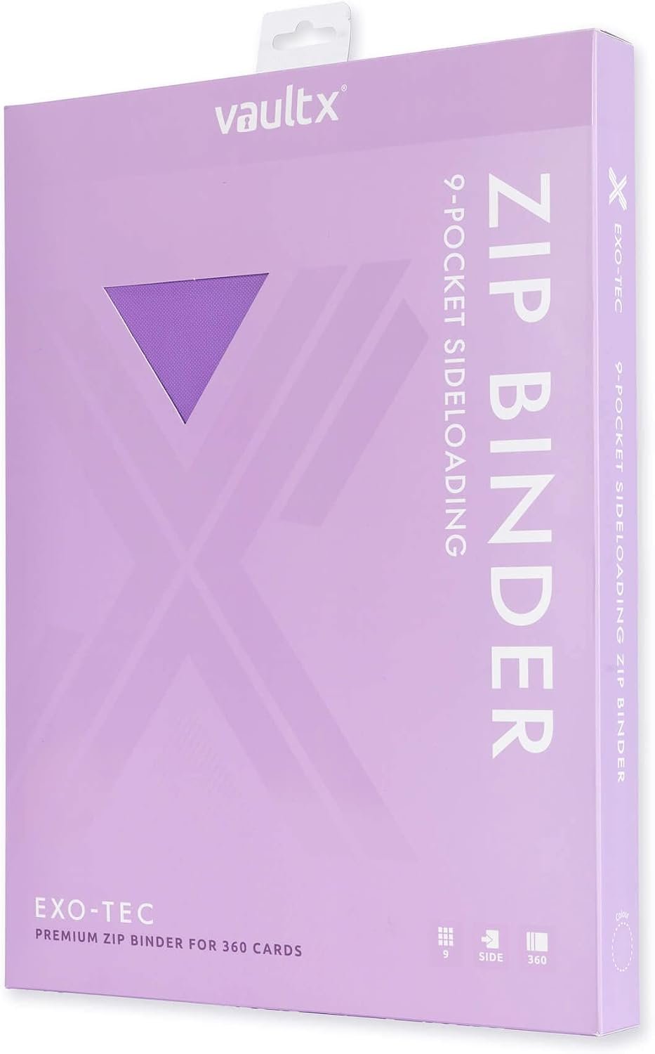 Binder Vault X Premium eXo-Tec Zip na 360 kart Liliowy