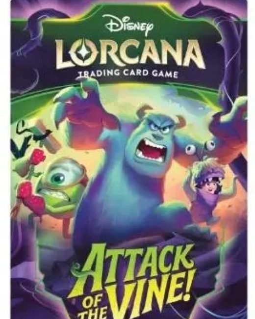 Disney Lorcana - Attack on the Fine - Sleeved Booster Pack