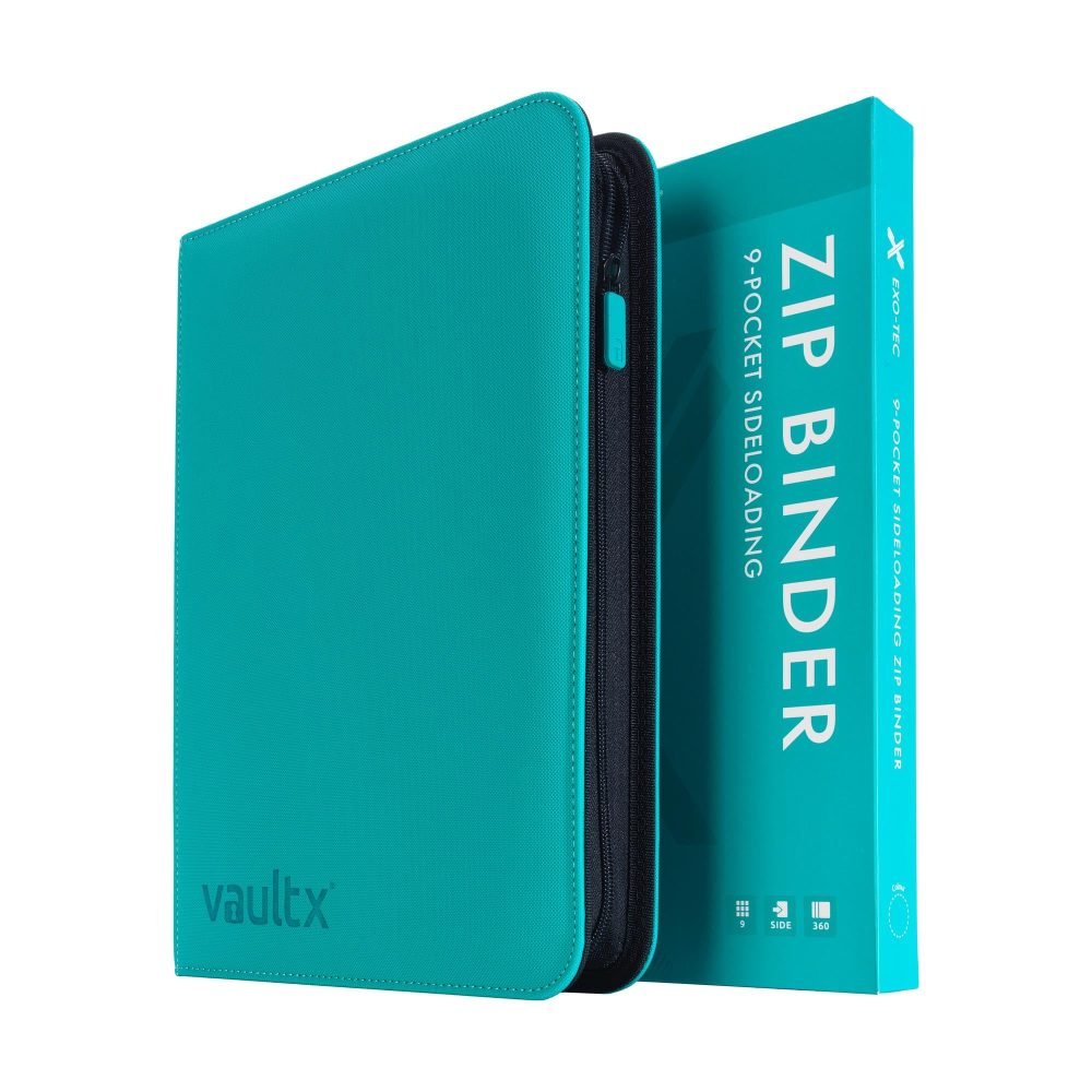Binder Vault X Premium eXo-Tec Zip na 360 kart Ocean Blue