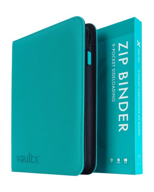 Binder Vault X Premium eXo-Tec Zip na 360 kart Ocean Blue