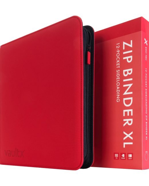 Binder Vault X Premium eXo-Tec Zip na 624 kart czerwony